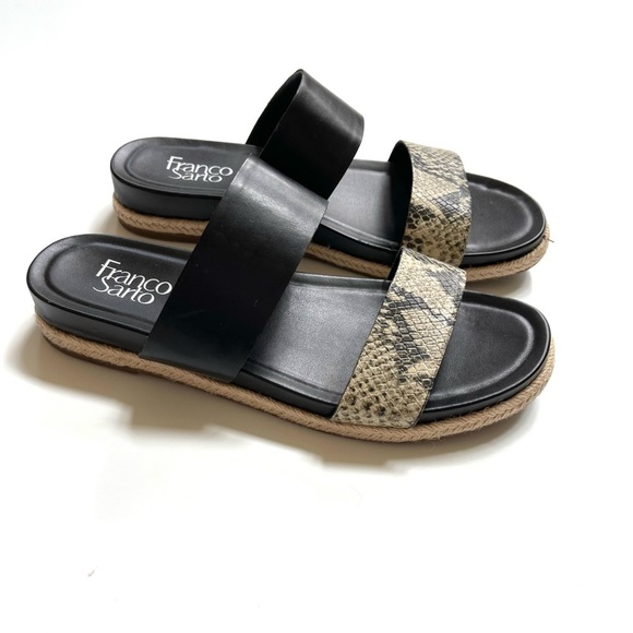 Franco Sarto Shoes - Franco Sarto Babs slide sandals snakeskin